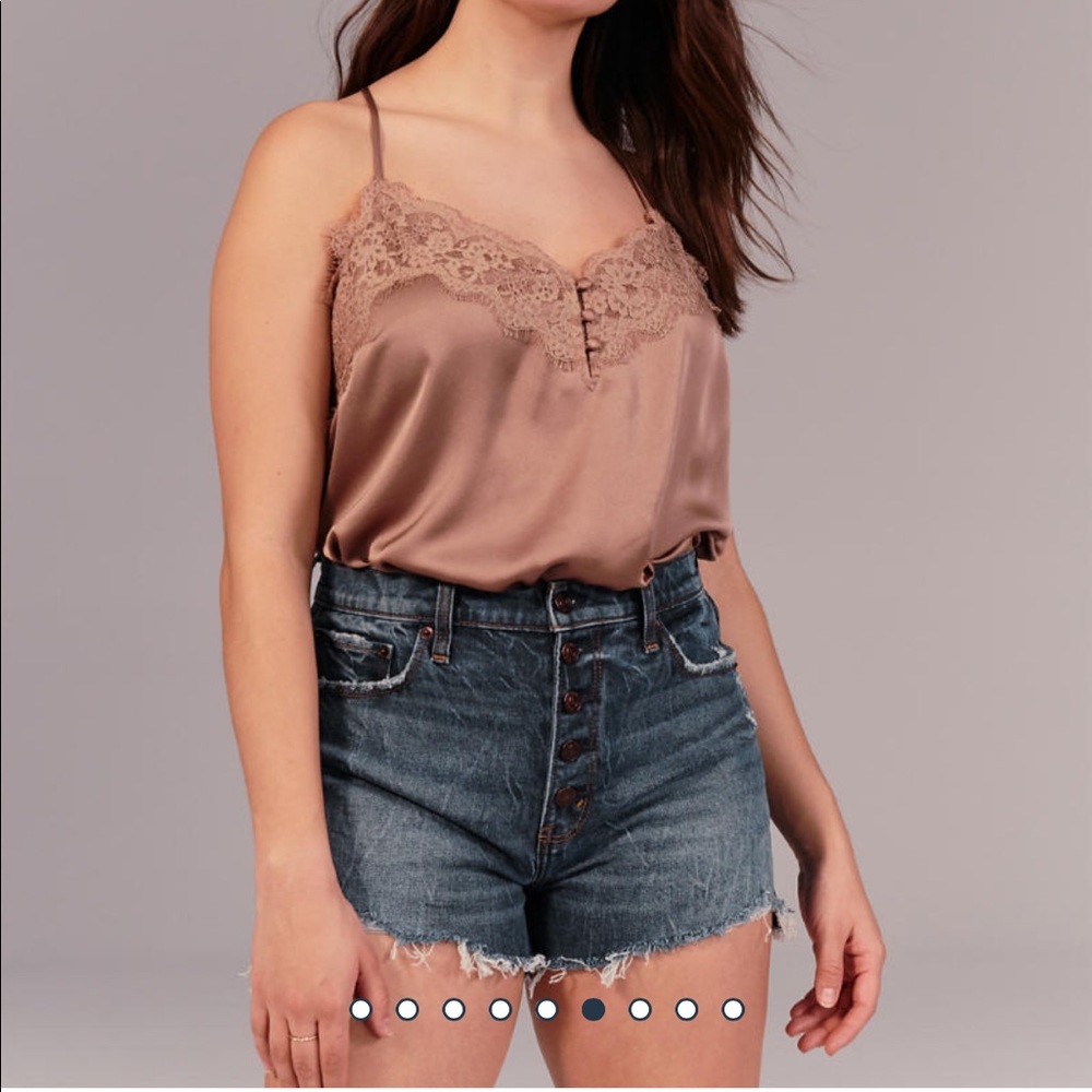 Abercrombie High Rise Mom Short